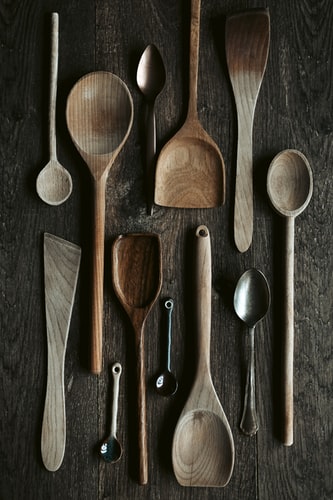 wooden cutlery